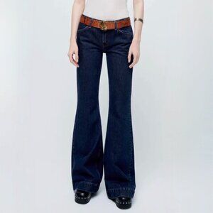 RE/DONE 70s Low Rise Bell Bottom Jeans